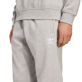 Pantalone Jogger Uomo Adidas Trefoil Essentials Grigio | NonSoloSport