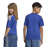 T-Shirt Bambino Adidas Fan Italia 26 Blu | NonSoloSport
