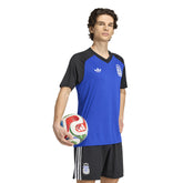 Maglia Calcio Uomo Adidas Pre Partita Away Argentina Blu Nero | NonSoloSport