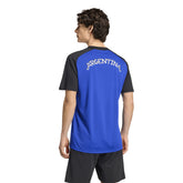 Maglia Calcio Uomo Adidas Pre Partita Away Argentina Blu Nero | NonSoloSport