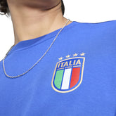 T-Shirt Uomo Adidas DNA Italia Blu | NonSoloSport