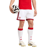 Shorts Calcio Uomo Adidas Home Arsenal FC 26/27 Bianco Rosso | NonSoloSport