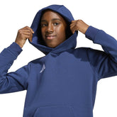 Felpa Ragazzo Adidas Entrada26 Blu Bianco | NonSoloSport