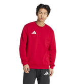 Felpa Uomo Adidas Entrada26 Sweat Rosso Bianco | NonSoloSport