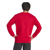 Felpa Uomo Adidas Entrada26 Sweat Rosso Bianco | NonSoloSport