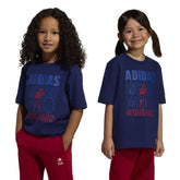 T-Shirt Ragazzo Adidas Marvel Spider-Man Blu Rosso | NonSoloSport