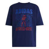 T-Shirt Ragazzo Adidas Marvel Spider-Man Blu Rosso | NonSoloSport