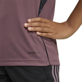 Maglia Calcio Ragazzo Adidas Tiro 25 Allenamento Competition Real Madrid Viola Bianco | NonSoloSport