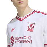 Maglia Calcio Uomo Adidas Away Liverpool FC 26/27 Bianco Rosso | NonSoloSport