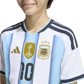 Maglia Calcio Ragazzo Adidas Argentina 26 Home Messi Bianco Azzurro | NonSoloSport