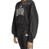 Felpa Ragazzo Adidas Stadium Nero Bianco | NonSoloSport