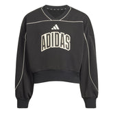 Felpa Ragazzo Adidas Stadium Nero Bianco | NonSoloSport