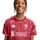Maglia Calcio Ragazzo Adidas Home Liverpool FC 26/27 Rosso Bianco | NonSoloSport