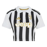 T-Shirt Donna Adidas Home Cropped Juventus 26/27 Bianco Nero | NonSoloSport