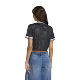T-Shirt Crop Donna Adidas Third Juventus 25/26 Nero | NonSoloSport