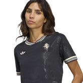 T-Shirt Crop Donna Adidas Third Juventus 25/26 Nero | NonSoloSport