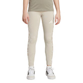 Leggings Bambina Adidas Animal 3 Stripes Beige | NonSoloSport