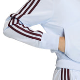 Felpa Donna Adidas Firebird Classic Azzurro Marrone | NonSoloSport
