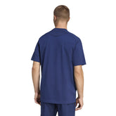 T-Shirt Uomo Adidas Tiro Travel Blu Scuro Nero | NonSoloSport