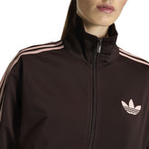Felpa Donna Adidas Firebird Marrone Rosa | NonSoloSport