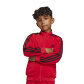 Tuta Ragazzo Adidas Firebird Rosso Nero | NonSoloSport