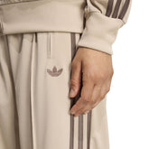 Pantalone Donna Adidas Firebird Loose Beige | NonSoloSport