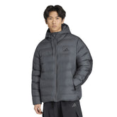 Giacca Uomo Adidas Essentials Climawarm 3 Stripes Grigio | NonSoloSport