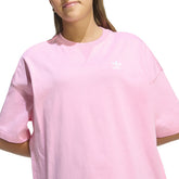 T-Shirt Ragazzo Adidas Loose Rosa | NonSoloSport