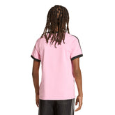 T-Shirt Ragazzo Adidas 3 Stripes Rosa Nero | NonSoloSport