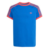 T-Shirt Ragazzo Adidas 3 Stripes Blu Rosso | NonSoloSport