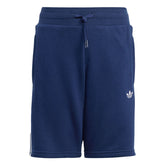 Shorts Ragazzo Adidas 3 Stripes Blu | NonSoloSport