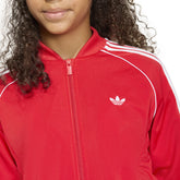 Giacca Ragazzo Adidas SST Rosso Bianco | NonSoloSport