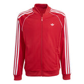 Giacca Ragazzo Adidas SST Rosso Bianco | NonSoloSport