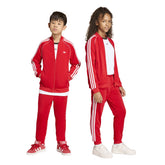 Pantalone Ragazzo Adidas SST Rosso Bianco | NonSoloSport