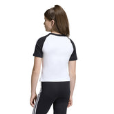 T-Shirt Ragazzo Adidas Logo Bianco Nero | NonSoloSport