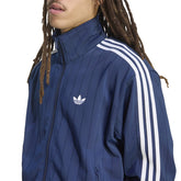 Giacca Uomo Adidas Firebird Drop Needle Blu Bianco | NonSoloSport