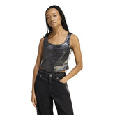 Corsetto Donna Adidas Pleather Nero | NonSoloSport