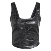 Corsetto Donna Adidas Pleather Nero | NonSoloSport