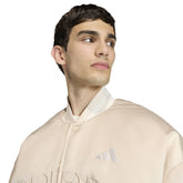 Giacca Bomber Uomo Adidas Stadium Beige | NonSoloSport