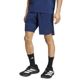 Shorts Uomo Adidas Tiro Travel Blu Scuro Nero | NonSoloSport