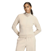 Felpa Donna Adidas Soft Lux Beige | NonSoloSport