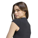 T-Shirt Donna Adidas Kit Small Logo Nero | NonSoloSport