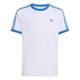 T-Shirt Ragazzo Adidas Classics Climacool Bianco Azzurro | NonSoloSport