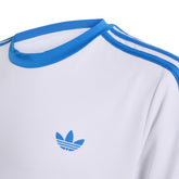 T-Shirt Ragazzo Adidas Classics Climacool Bianco Azzurro | NonSoloSport