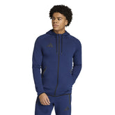 Felpa Uomo Adidas Tiro Travel Blu Scuro | NonSoloSport
