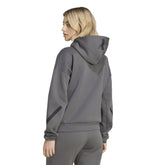 Felpa Donna Adidas Z.N.E Grigio | NonSoloSport
