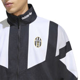 Giacca Allenamento Uomo Adidas EQT Juventus Nero Bianco | NonSoloSport