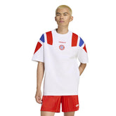 T-Shirt Uomo Adidas EQT FC Bayern München Bianco Rosso | NonSoloSport