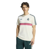 T-Shirt Uomo Adidas Originals Real Madrid Beige Verde | NonSoloSport