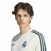 T-Shirt Uomo Adidas Originals Real Madrid Beige Verde | NonSoloSport